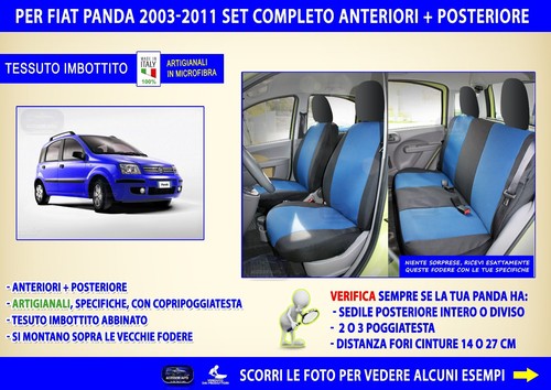 Coprisedili per panda - coprisedili,