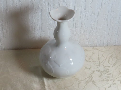 Vaso porcellana bianca - porcellana,