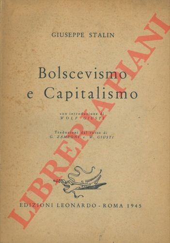 Stalin giuseppe bolscevismo - -,