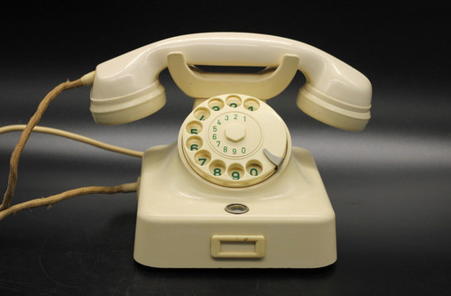 Telefono postale beige - , con