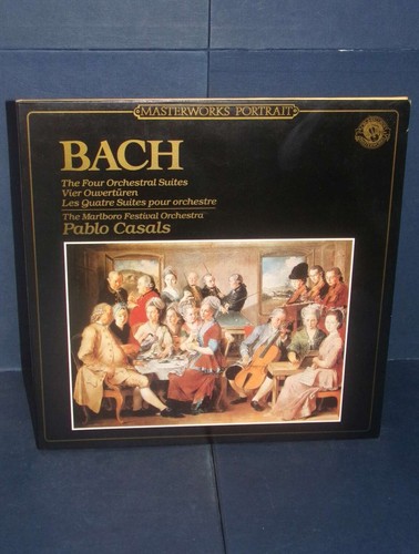 Bach casals the four - lp,