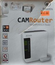 CamRouter Atlantis Wireless N ADSL+ Router