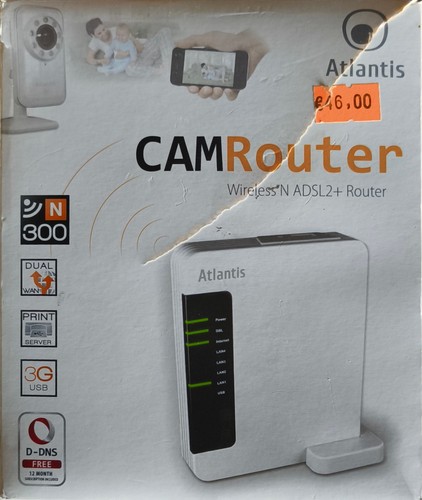 Camrouter atlantis wireless - wireless, n