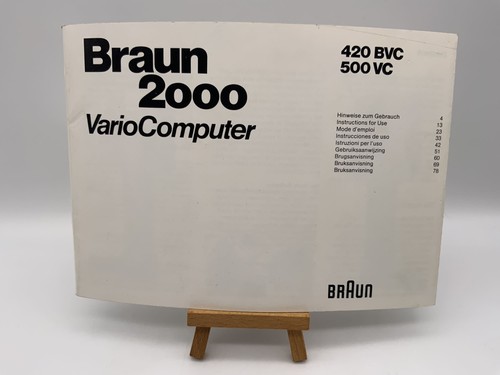 Braun vario computer - vario,