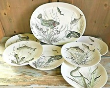 Servizio Pesce Porcellana