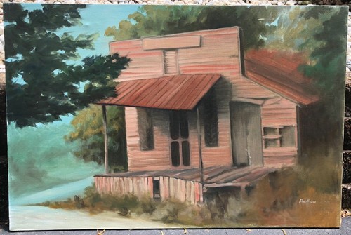 Quadro baracca casa - , di