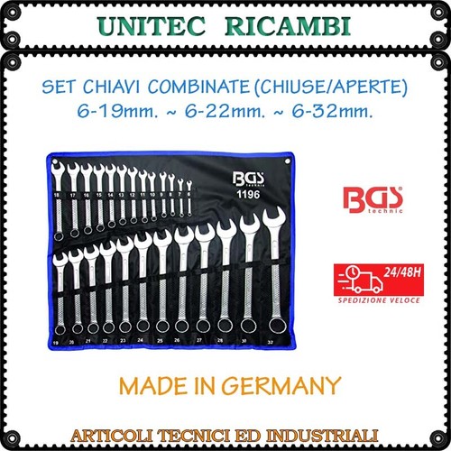 Bgs set chiavi inglesi - bgs,