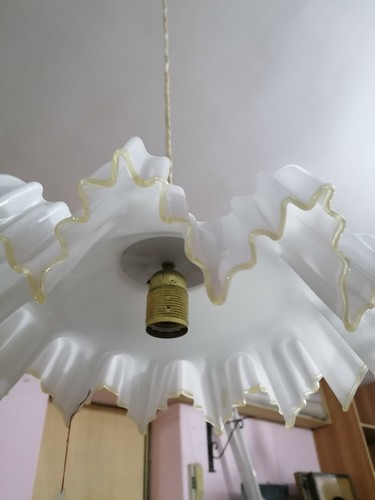 Lampadario vintage vetro - lampadario,