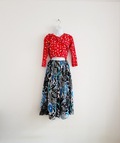 Gonna plissettata vintage - , anni