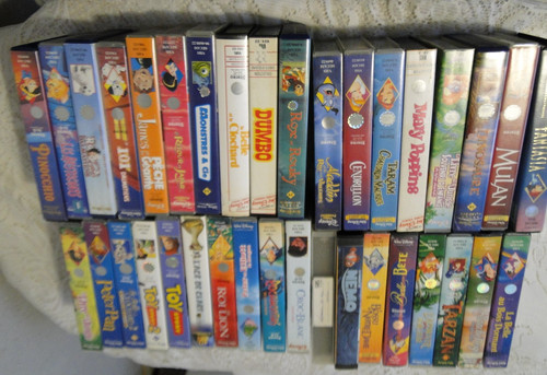 Vhs lotto cassettes film - vhs,