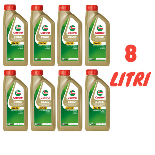 Litri olio castrol - 8,