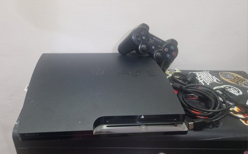 Ps3 slim cech - slim, cech-2504a+cavi+