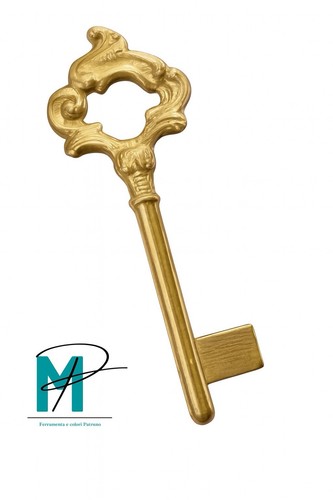 Chiave interamente ottone - chiave, in