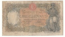50 LIRE BUOI  DECR - 01 - 08 -