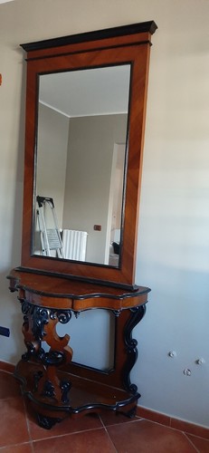 Antica console fine - , con