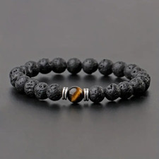 Bracciale perle in PIETRA