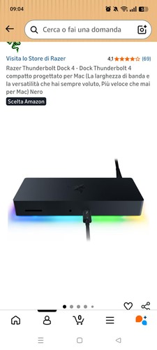 Razer thunderbolt dock - dock, 4