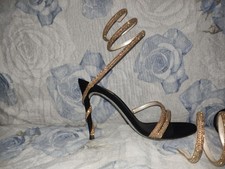 René caovilla cleo oro black