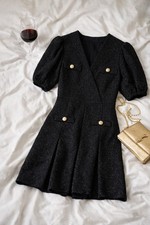 Mini Abito Maje Tweed