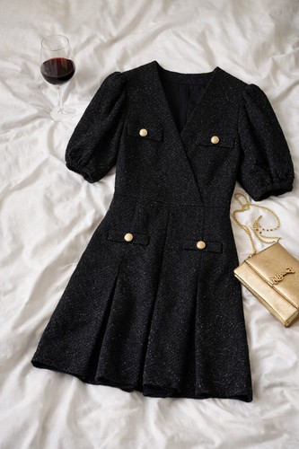 Mini abito maje tweed - maje,