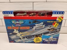 Micro Machines Sea Hawk Carrier 64162 Galoob 1993 Freedom Force Portaerei