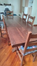 Tavolo Fratino in Noce con 6 Sedie