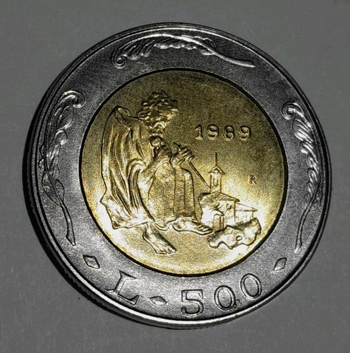 San marino 500 lire 1989 - san,