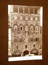 Rara veduta di Firenze nel 1899 Palazzo Davanzati Toscana