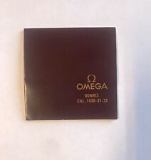 Omega manuale istruzioni orologio  quartz  1430 1431 1432