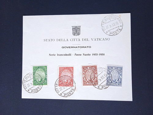 1933 vaticano governatorato - 1933,