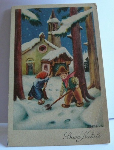 1953 cartolina augurale - cartolina ,