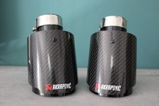 Terminale Codino akrapovic auto In 51- Out 101 2 Pezzi