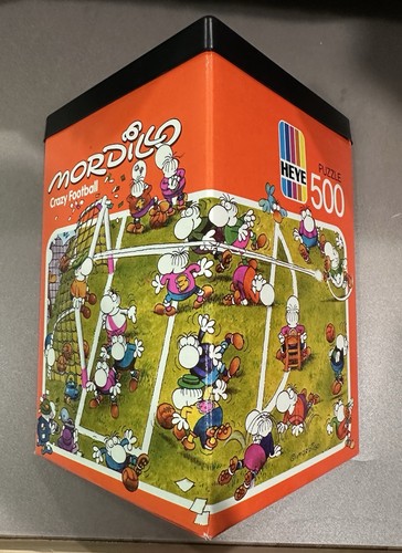 Mordillo crazy football heye - football,