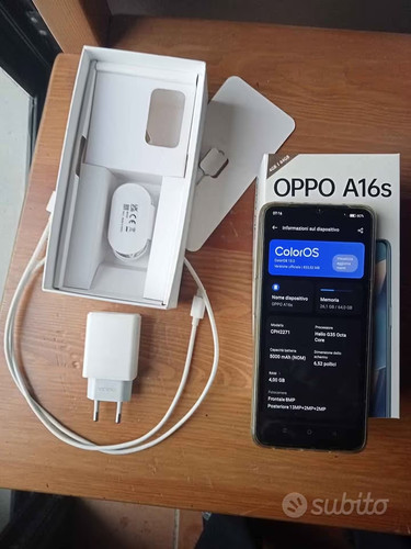 Oppo a16s 4gb 64gb - 64gb, nero