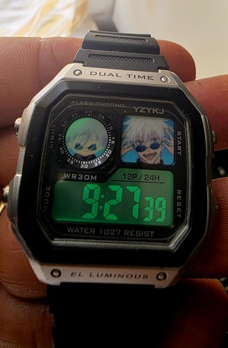 Orologio dual time jujutsu - dual,