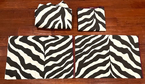 Set completo lenzuola zebra