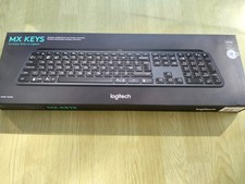 Logitech MX Keys Tastiera Wireless – Layout Italiano QWERTY , Colore Grafite