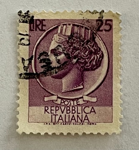 Francobollo poste repubblica - francobollo,