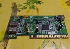 Scheda Firewire 400 IEEE 1394 6 pin PCI interna per computer NON TESTATA