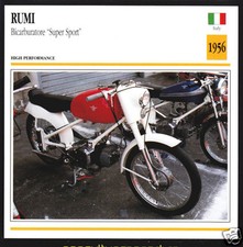 Moto Rumi Bicarburatore Super Sport 125cc 1956 Foto Specifiche Scheda Info