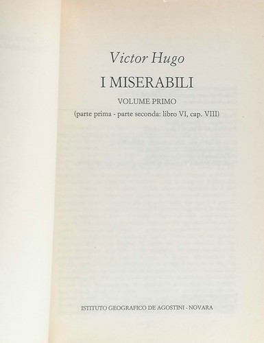 Miserabili victor hugo - i,