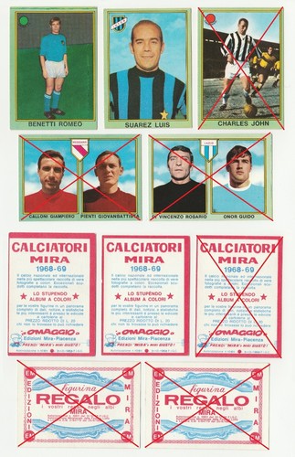 Figurine calciatori mira - figurine,