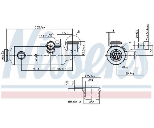 Radiatore ricircolo gas di - gas,