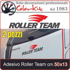 Adesivi per camper Roller Team - cm.50x13 ( 2 pezzi) - by Colorkit-Cod.001395