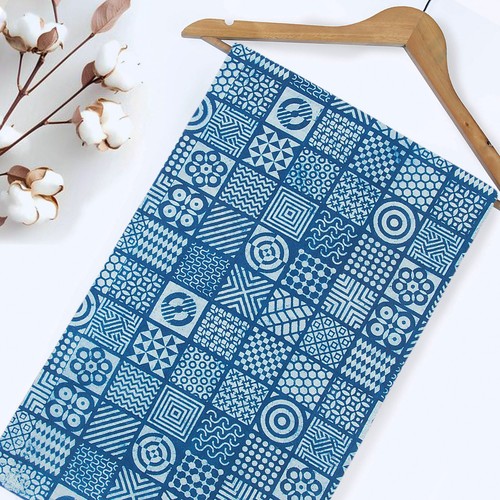 Tessuto indiano patchwork
