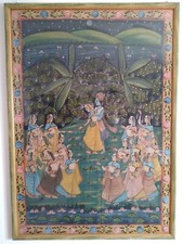 Batik quadro indiano - batik, antico