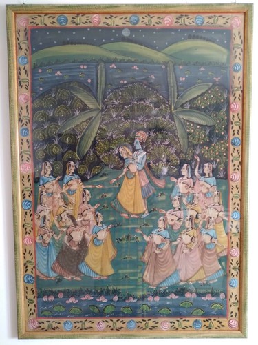 Batik quadro indiano - indiano, antico