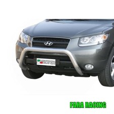 Misutonida EC/SB/176/IX Bull-Bar omologata INOX diam.76 HYUNDAI Santa Fe 06>10