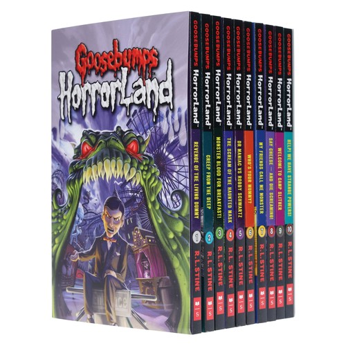 Goosebumps horrorland books - 10,