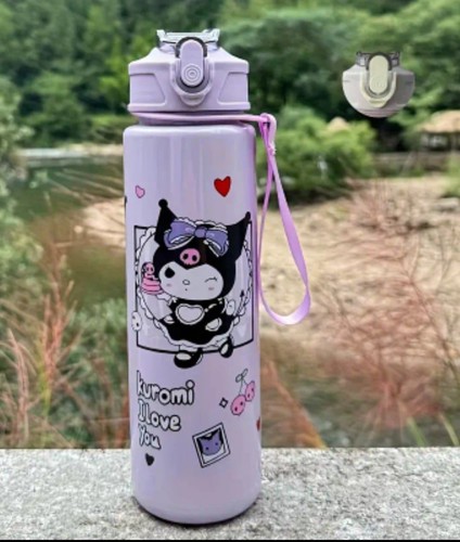 Borraccia kuromi hello - borraccia, "kuromi"o
